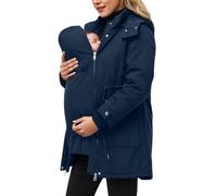 WWricotta Veste porte-bébé maternité hiver, manteau maman
