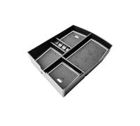 WWRRGKDP Convient pour Volkswagen Cross Sport 2024, plateau de rangement secondaire pour console centrale, plateau de rangement secondaire pour accoudoir