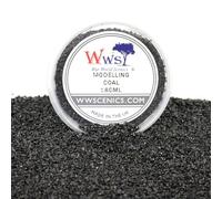 WWS War World Scenics WWScenics Charbon | 180ml Pot | pour Modélisme Matériaux Base Diorama