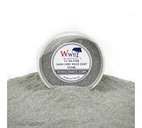 WWS War World Scenics WWScenics Poussière de Pierre Extra Fine Gris Foncé 0-1mm | 500ml Pot | pour Modélisme Matériaux Base Diorama