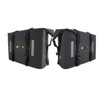 WWSADE Sacoche de Moto Sacoches De Porte-Bagages pour Moto, 1 Paire De Latérales 60 L, Arrière Antichute, Sac De Rangement De Bagages De Voyage