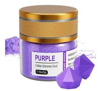 Wwtop Paillettes Comestibles Violet, 5g Paillette Alimentaire pour Cocktail, Colorant Alimentaire Poudre, Paillettes Alimentaires Comestibles pour Boisson, Gâteaux, Crème, Muffins, Chocolats Decor