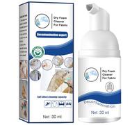 WWWSENSEN Clothing Dry Foam Cleaner, Clothing Dry Cleaning Spray, Dry Foam Cleaner for Clothes, Multi-Purpose Dry Cleaning Clothing Cleansing Foam Rinse-Free Agent, Clothes Oil Stain Remover (1pcs)