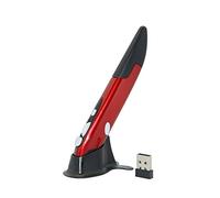 WWWWW Stylo De Mode Souris sans Fil 2.4GHz Optique USB Stylo Souris sans Fil Pocket Tablet PC Ordinateur Portable Dessin Enseignement Kit Hot Souris (Color : Red)