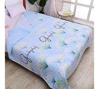 WWYL Literie, Cool Summer Couette, Printemps, Automne Et Hiver Couette, 100% De Fibres De Coton De Polyester, Anti-Allergique. (B,140 x 200 cm 0.9kg)