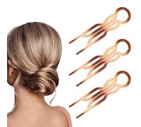 WWZ889 Lot de 3 pinces à cheveux pour femme, pinces à cheveux françaises haut de gamme, robustes et durables, adaptées aux cheveux fins, aux cheveux longs et épais et accessoires de cheveux pour les