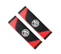 WWZS Protecteur de Ceinture de SéCurité de Voiture pour MG MG4 EV | AB 2022, 2 Pièces Protection du Cou des ÉPaules Coussin Ceinture Siege,B