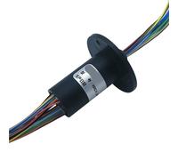 WX15-24PS 24 voies 2A diamètre extérieur 15,5 mm circuit joint rotatif petite puissance micro électrique bague collectrice 24 voies bague collectrice conductrice