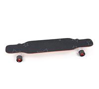 WXCHISU pour Skateboards Longboard, Pont en érable, camions en Alliage d'aluminium, Roues en PU, Bande antidérapante, Planche de croisière Professionnelle pour Adultes et