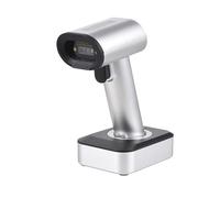 WXCHISU Scanner de Codes-Barres avec écran, Connexion USB 3-en-1 BT 2,4 G, Scanner sans Fil Longue portée, Grande autonomie de Batterie, pour Dispositif de Collecte de données