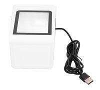 WXCHISU Scanner de Codes-Barres, USB Plug and Play, Lecteur de Code QR pour Un paiement Rapide, Diffusion vocale, Large compatibilité pour Les systèmes POS