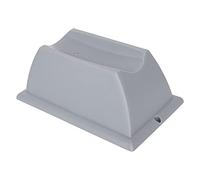 WXCHISU Support d'entraînement pour vélo, Bloc de Roue Avant pour Cyclisme en Salle, Compatible avec Les vélos de Montagne de Route, Base antidérapante, Plastique Dur Durable, (Grise)