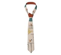 WXCJWD Cravate classique moderne du milieu du siècle pour homme - Cravate formelle d'affaires - Cravate de mariage - Cravate pour garçons d'honneur
