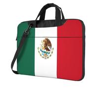 WXCJWD Drapeau du Mexique pour ordinateur portable et tablette, design élégant, tissu durable et hydrofuge, décontracté, Noir , 15.6 inch