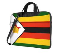 WXCJWD Drapeau du Zimbabwe pour ordinateur portable et tablette, design élégant, tissu durable et hydrofuge, décontracté, Noir , 15.6 inch