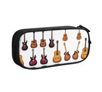 WXCJWD Guitar Collection Trousse à crayons pour grand sac à crayons simple multifonction pour bureau