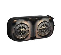 WXCJWD Magical Design Trousse à crayons avec boussole et runes nordiques pour le bureau