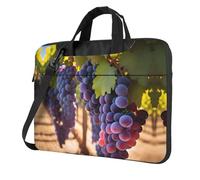 WXCJWD Ordinateur portable et tablette Desert Grapes, design élégant, tissu durable et hydrofuge, décontracté, Noir , 15.6 inch