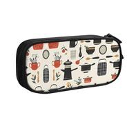 WXCJWD Pure Background Trousse à crayons pour grand sac à crayons simple multifonction pour bureau