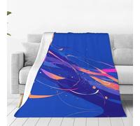 WXCJWD Pure Base Color Line Couverture en microfibre ultra douce pour toutes les saisons 127 x 101,6 cm