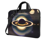 WXCJWD Superbe ordinateur portable et tablette Saturn, design élégant, tissu durable et hydrofuge, décontracté, Noir , 14 inch