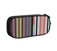 WXCJWD Trousse à crayons avec lignes verticales irrégulières pour grand sac à crayons simple multifonction pour bureau