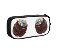 WXCJWD Trousse à crayons avec nœud en chocolat pour grand sac à crayons simple multifonctionnel pour bureau