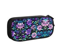 WXCJWD Trousse à crayons camélia violet pour grand sac à crayons simple multifonctionnel pour bureau