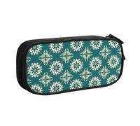 WXCJWD Trousse à crayons de style exotique à motif floral pour grand sac à crayons simple multifonctionnel pour bureau