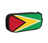 WXCJWD Trousse à crayons drapeau de la Guyane pour grand sac à crayons simple multifonctionnel pour bureau