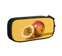 WXCJWD Trousse à crayons gros plan fruit de la passion pour grand trousse simple multifonction pour bureau