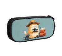 WXCJWD Trousse à crayons motif chat et souris harmonieux pour grand sac à crayons simple multifonctionnel pour bureau