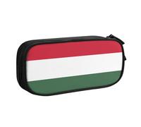WXCJWD Trousse à crayons motif drapeau de la Hongrie pour grand sac à crayons simple multifonctionnel pour bureau