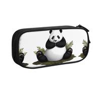 WXCJWD Trousse à crayons panda géant sur la pelouse pour grand sac à crayons simple multifonction pour bureau