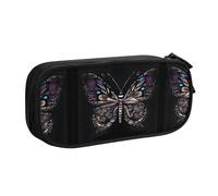 WXCJWD Trousse à crayons Science Papillon pour grand sac à crayons simple multifonctionnel pour bureau