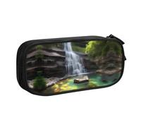 WXCJWD Trousse à crayons Waterfall Views pour grand sac à crayons simple multifonctionnel pour bureau