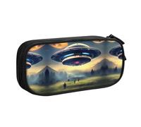 WXCJWD UFO Landing Trousse à crayons pour grand sac à crayons simple multifonction pour bureau