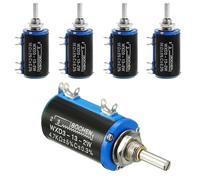 WXD3-13-2W Lot de 5-4,7 K Ohm pour potentiomètre bobiné multitours 10 tours