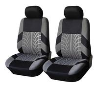 WXEXUDIN 2 Housses De Siège Voiture Avant,pour Vol-KSWAGEN Touran 5seats 2006- Housses De Siège De Voiture en Tissu Imperméable Protecteur Coussins De Siège Couvre,Grey