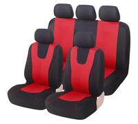 WXEXUDIN Car Seat Cover Sets for VW Golf 8 Variant/Station Wagon, 5 Seater Breathable Protection Covers Waterproof Comfortable Covers and Cushions Car Accessories,Red