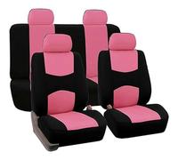 WXEXUDIN Housse Siege Voiture pour Mini One/Cooper/Cooper S/Clubman, 5 Seats Avant Arrière Coussins Couvre Respirant Voiture Ensembles De Housses Siège Protections,Pink