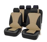 WXEXUDIN Housses De Siège De Voiture pour Ford Focus Combi Esate Mk4 Mk3 Mk2 HN/HP C5/C6 BK/BL 2005-2025 Housse De Cuir Siege Voiture,Accessoire Voiture Interieur,Respirant Imperméable(9 pièces)