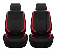 WXEXUDIN Housses de Siège de Voiture, pour Jaguar XE/XF/XJ/E-Pace/F-Pace/I-Pace/S-Type/x-Type Avant 2 Pièces Nonslip Confortable Protection Couvre Sieges Housses Voiture Accessoires,Red