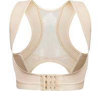 WXF86djl Correcteur de Posture Dos Brace Redresseur Réglable Haut du Dos Brace Soutien de la Clavicule for Les Femmes Soulagement de la Douleur du Cou Dos Épaule,Noir,M (Flesh L) (Flesh L)(S)