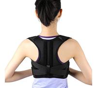 WXF86djl Correction de la Posture du Dos Ceinture Correcteur à Bosse Renforcer Le Soutien Sangle de Fixation Confort Réglable for Le Cou, Le Dos et Les Épaules for Femmes et Hommes Adultes,M