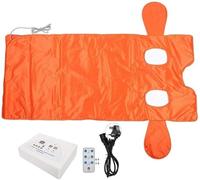 WXF86djl Couverture chauffante pour sauna, amincissante, pour brûler les graisses, pour les salons de beauté et l'utilisation à domicile pour soulager la fatigue du corps (orange)