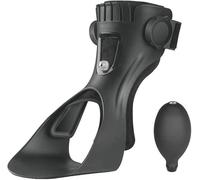 WXF86djl Orthèse de Cheville de Danse AFO Orthèse de Correction posturale légère for Pied Tombant avec Coussin Gonflable for Pied Plat Valgus Orthèse de Pied Tombant(Right,XL)