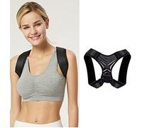 WXF86djl Orthèse de Soutien Dorsal Correcteur de Posture Entraîneur de Taille Collants Contrôle Abdominal Shapewear Soutien Respirant de la clavicule Correction de la Posture des épaules(M)