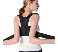 WXF86djl Orthèse Dorsale correcteur de Posture Respirant Soutien de la clavicule Soutien de la Colonne vertébrale mâle Femelle réglable orthèse du Haut du Dos XL(M)