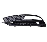 WXHHSM Grille Fender Fog Light Grill Cover Front Bumper Lamp Inférieure Grille Bezel pour Audi A5 2012-2016 Accessoires de voiture Noir Grille cellulaire fermée (paire)
